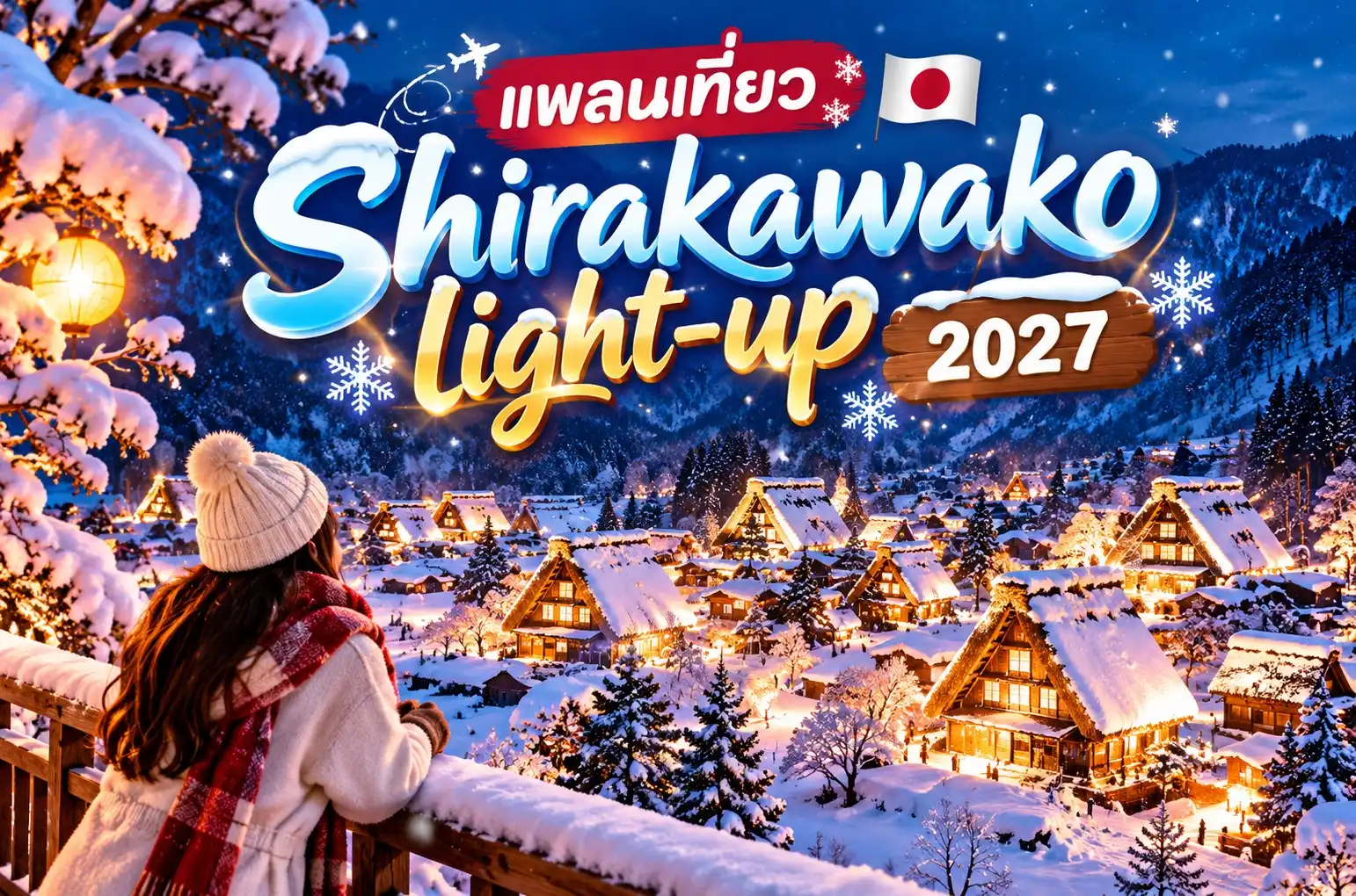 แพลนเที่ยว Shirakawa-go Light-Up 2027