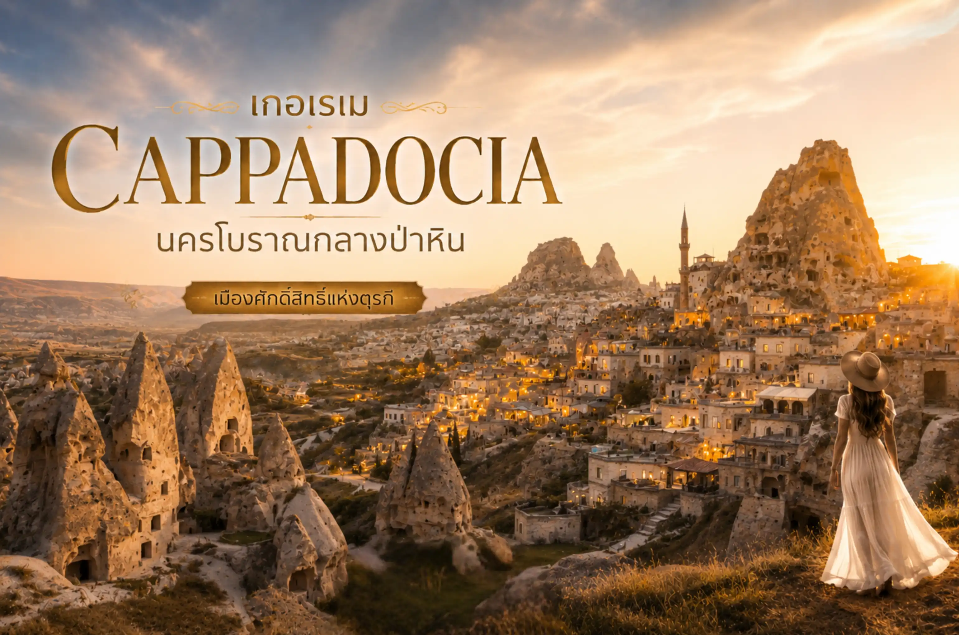เกอเรเม นครโบราณกลางป่าหิน เมืองศักดิ์สิทธิ์แห่งตุรกี ที่งดงามราวโลกแฟนตาซี