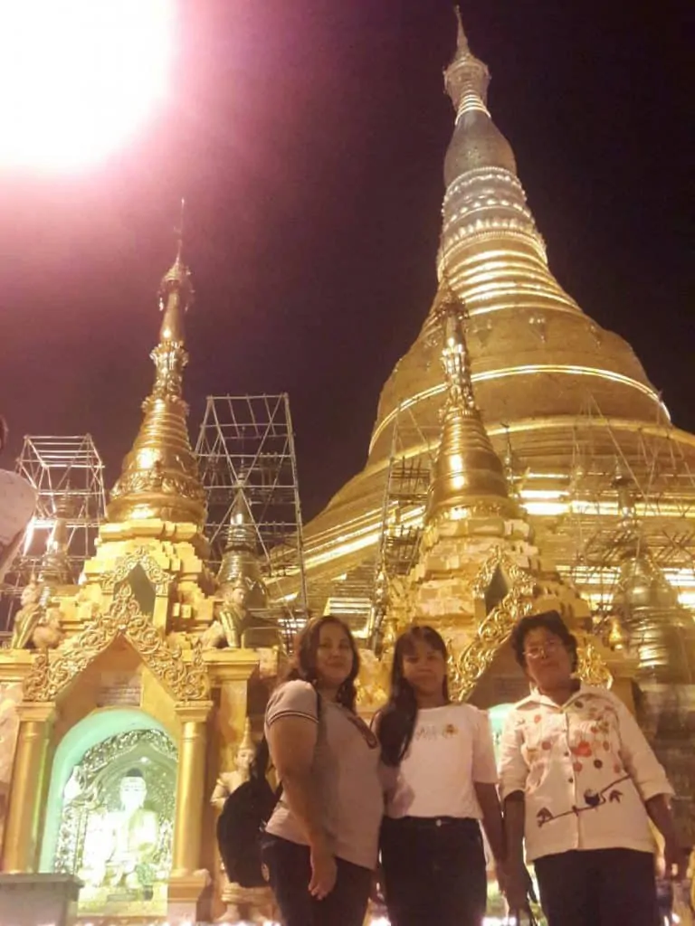 รีวิวท่องเที่ยว คุณกรรณิกา ทัวร์พม่า ย่างกุ้ง หงสา สิเรียม พ.ย.60